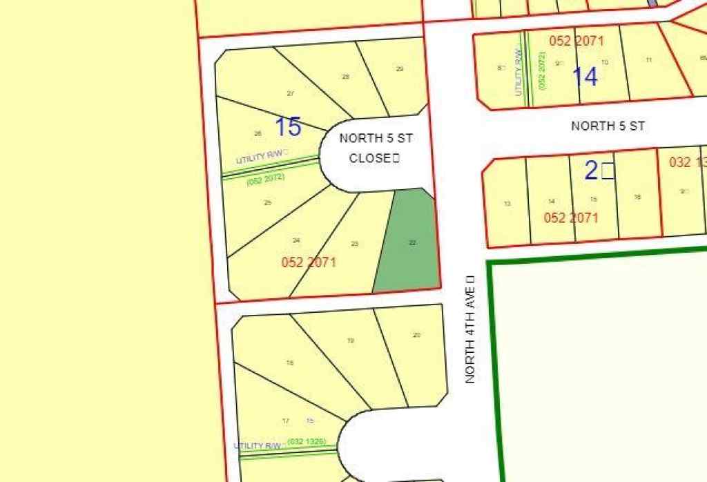 MLS® A2265077 - 501 5th Street Close  N in Marwayne Marwayne, Land