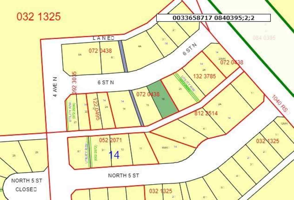MLS® A2265080 - 411 6th Street N   in Marwayne Marwayne, Land