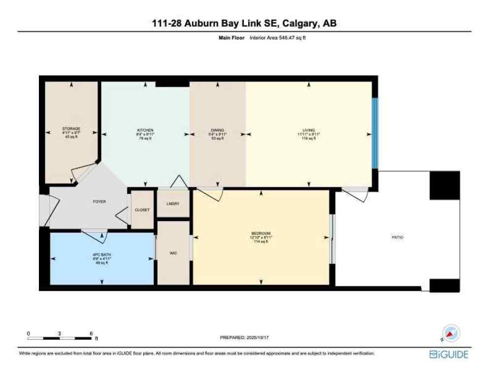 MLS® A2265113 - Unit #111 28 Auburn Bay Link SE in Auburn Bay Calgary, Residential