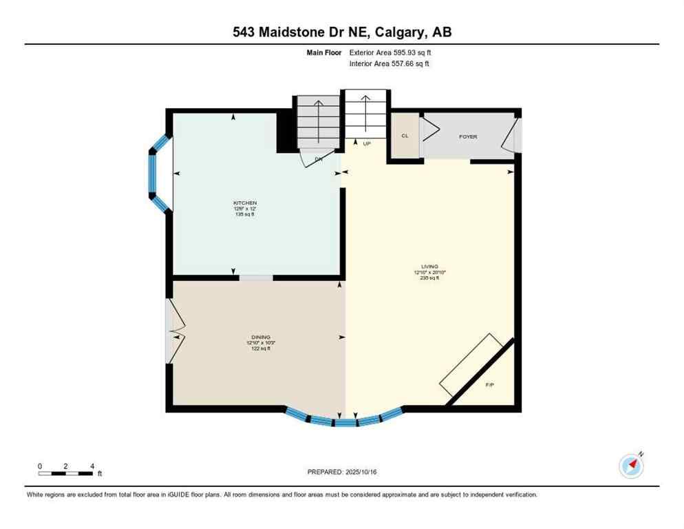 MLS® A2265165 - 543 Maidstone Drive NE in Marlborough Park Calgary, Residential