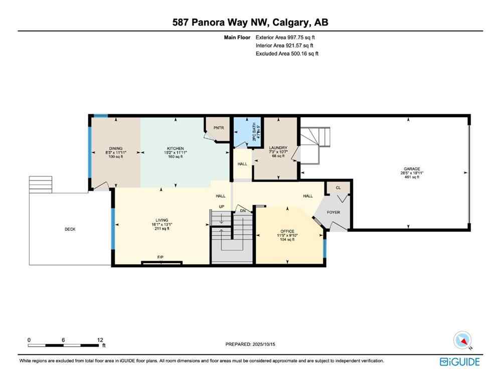 MLS® A2265190 - 587 Panora Way NW in Panorama Hills Calgary, Residential
