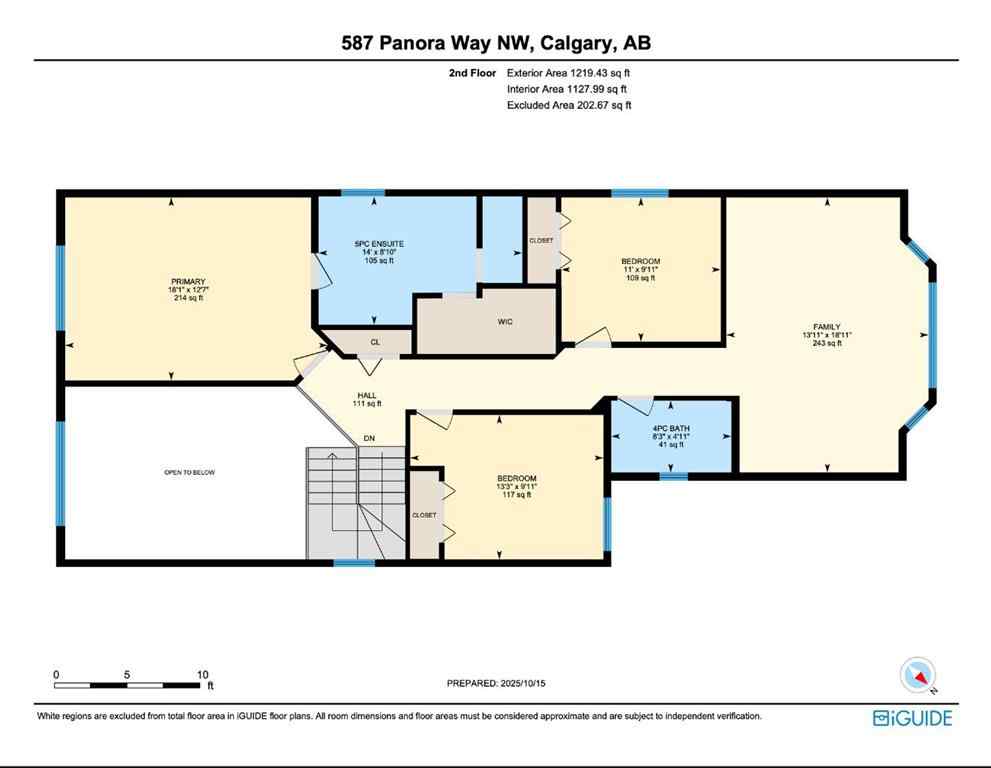 MLS® A2265190 - 587 Panora Way NW in Panorama Hills Calgary, Residential