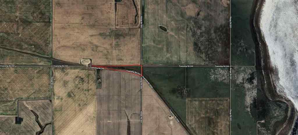 MLS® A2265198 -  Twp Rd 244   in NONE Rural Wheatland County, Land