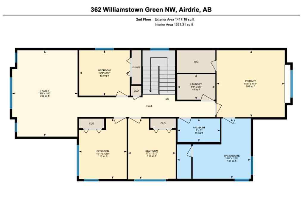 MLS® A2265199 - 362 Williamstown Green NW in Williamstown Airdrie, Residential