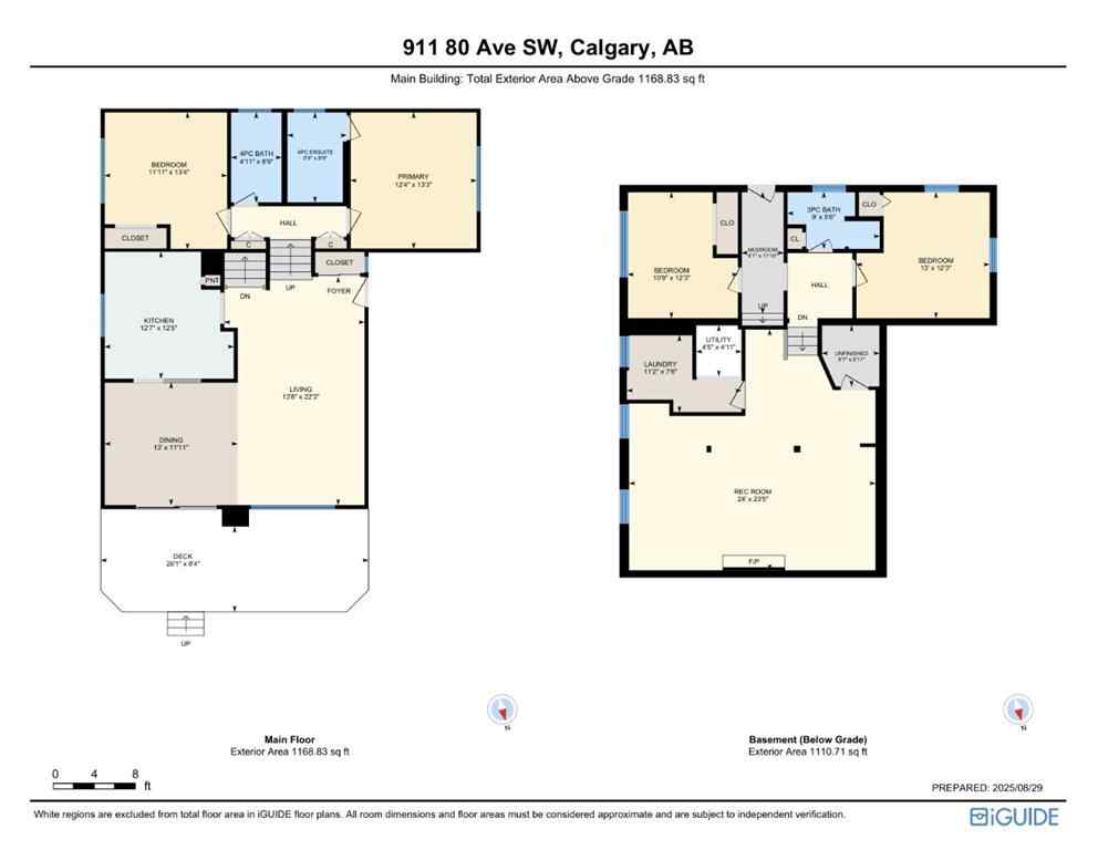 MLS® A2265208 - 911 80 Avenue SW in Chinook Park Calgary, Residential