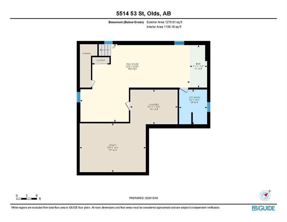 MLS® A2265223 - 5514 53 Street  in NONE Olds, Residential