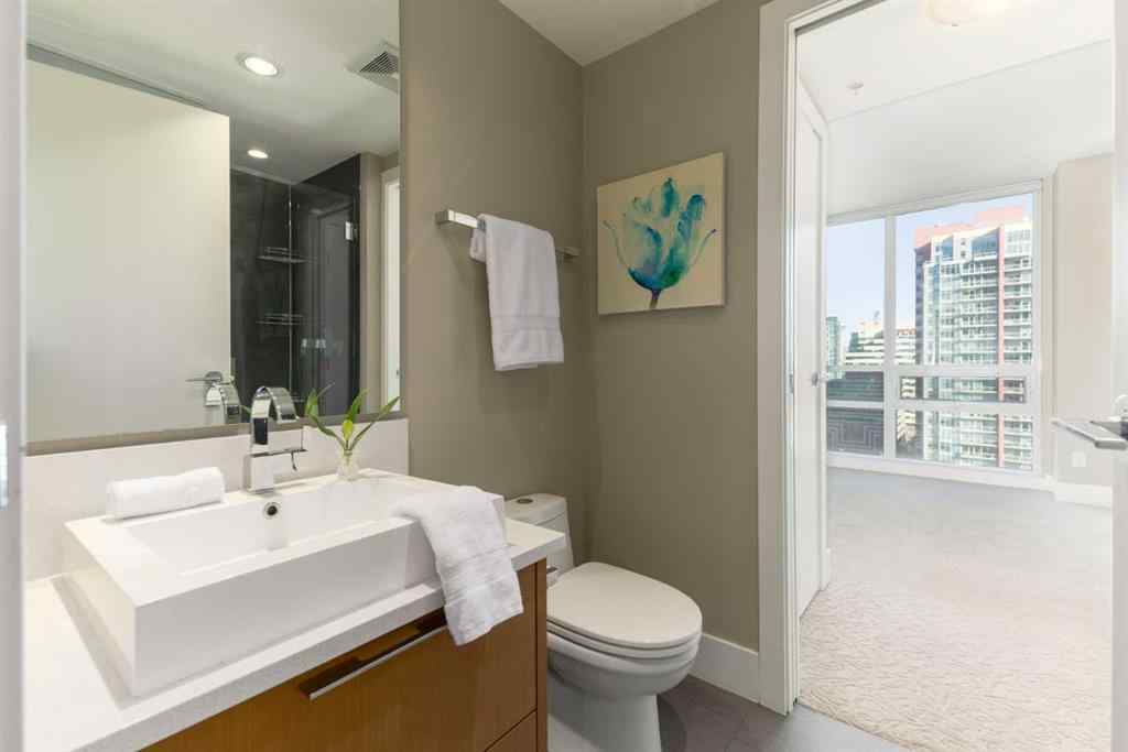 MLS® A2265226 - Unit #1404 1111 10 Street SW in Beltline Calgary, Residential