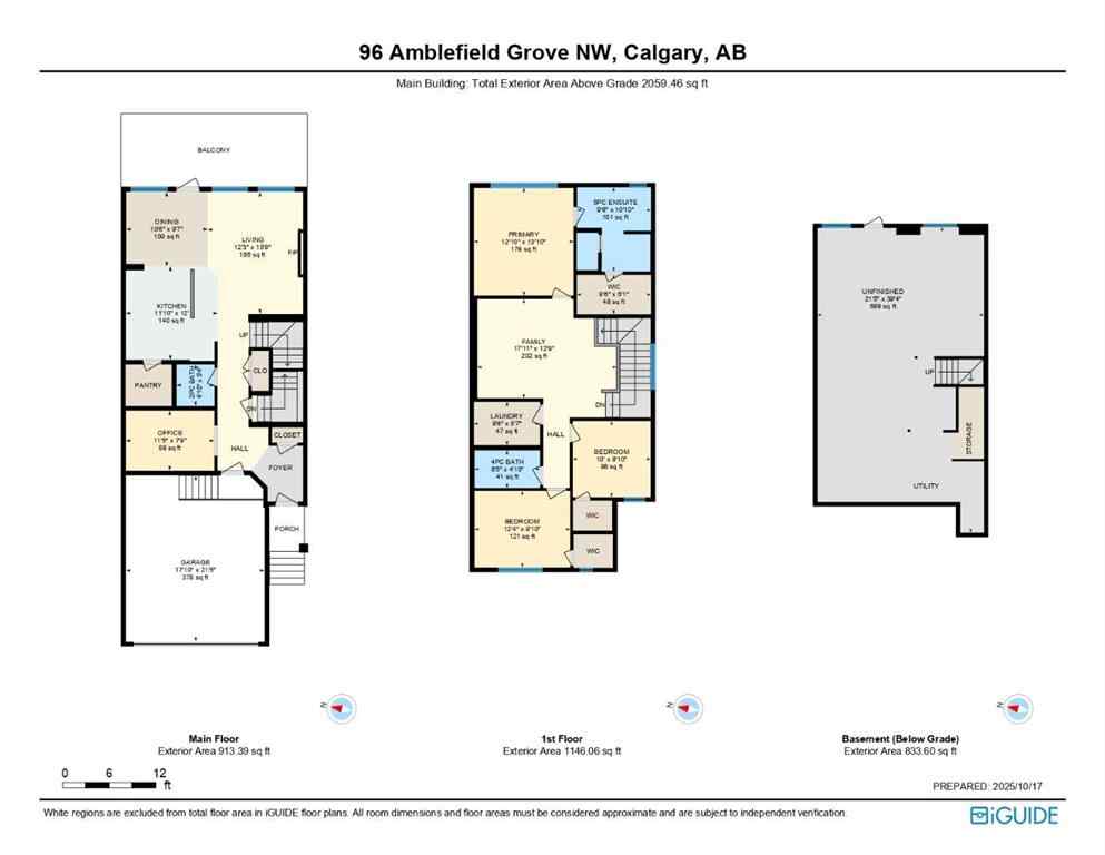 MLS® A2265229 - 96 Amblefield Grove NW in Ambleridge Calgary, Residential