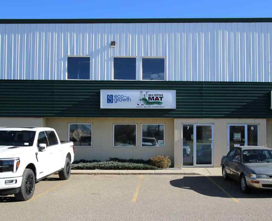 MLS® A2265251 - Unit #7 7621 Edgar Industrial Drive  in Edgar Industrial Park Red Deer, Commercial