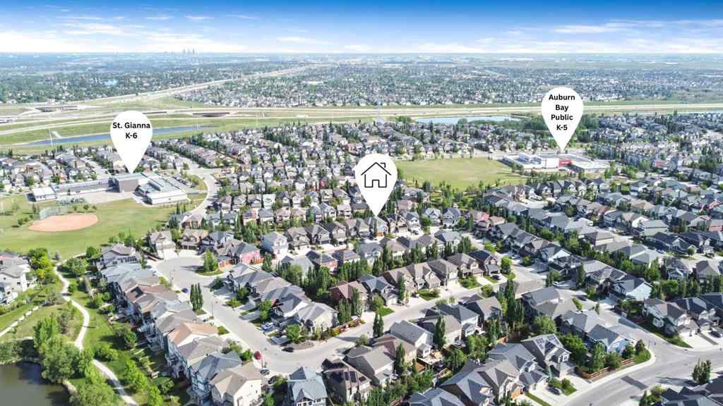 MLS® A2265252 - 159 Auburn Sound Circle SE in Auburn Bay Calgary, Residential