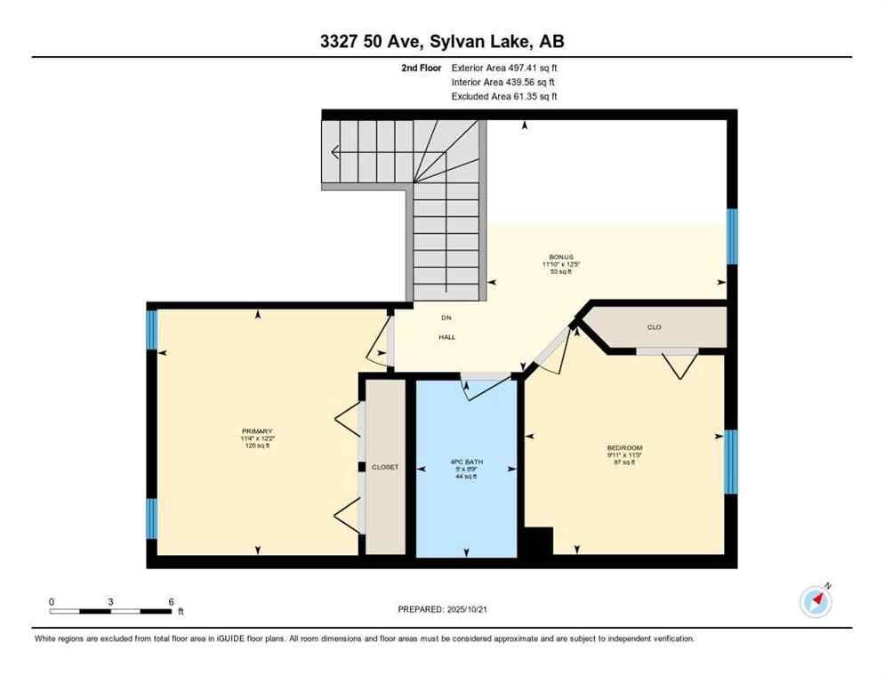 MLS® A2265267 - 3327 50 Avenue  in Cottage Area Sylvan Lake, Residential