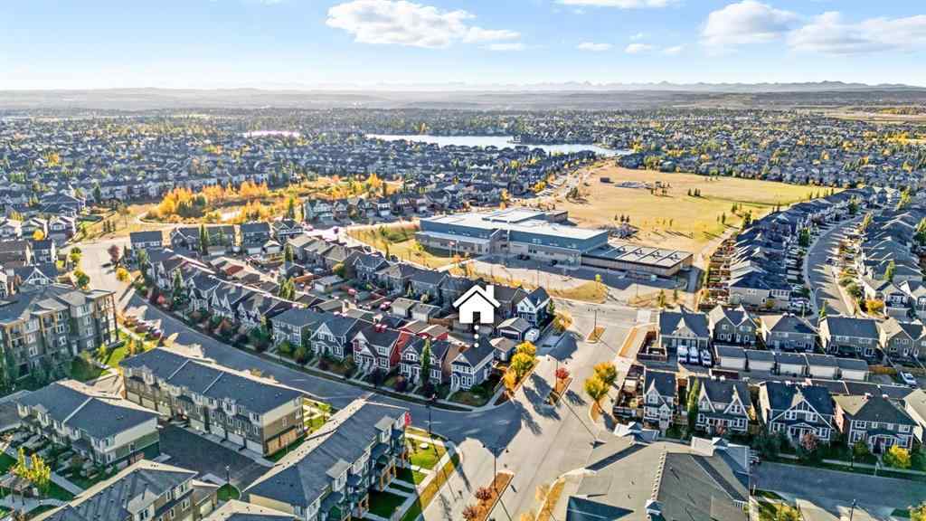 MLS® A2265350 - 93 Auburn Meadows View SE in Auburn Bay Calgary, Residential