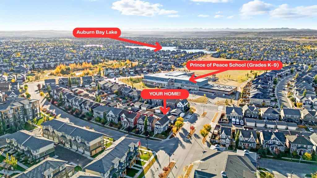 MLS® A2265350 - 93 Auburn Meadows View SE in Auburn Bay Calgary, Residential