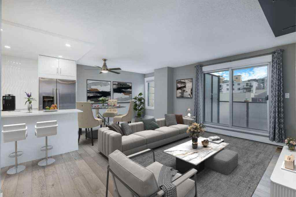 MLS® A2265369 - Unit #404 1208 14 Avenue SW in Beltline Calgary, Residential