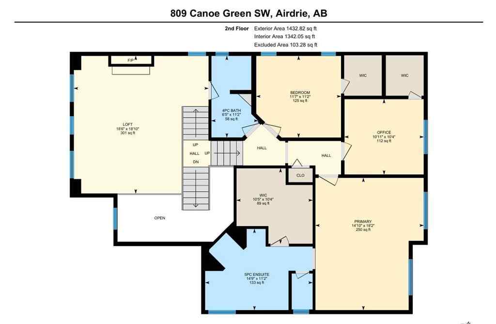 MLS® A2265373 - 809 Canoe Green SW in Canals Airdrie, Residential