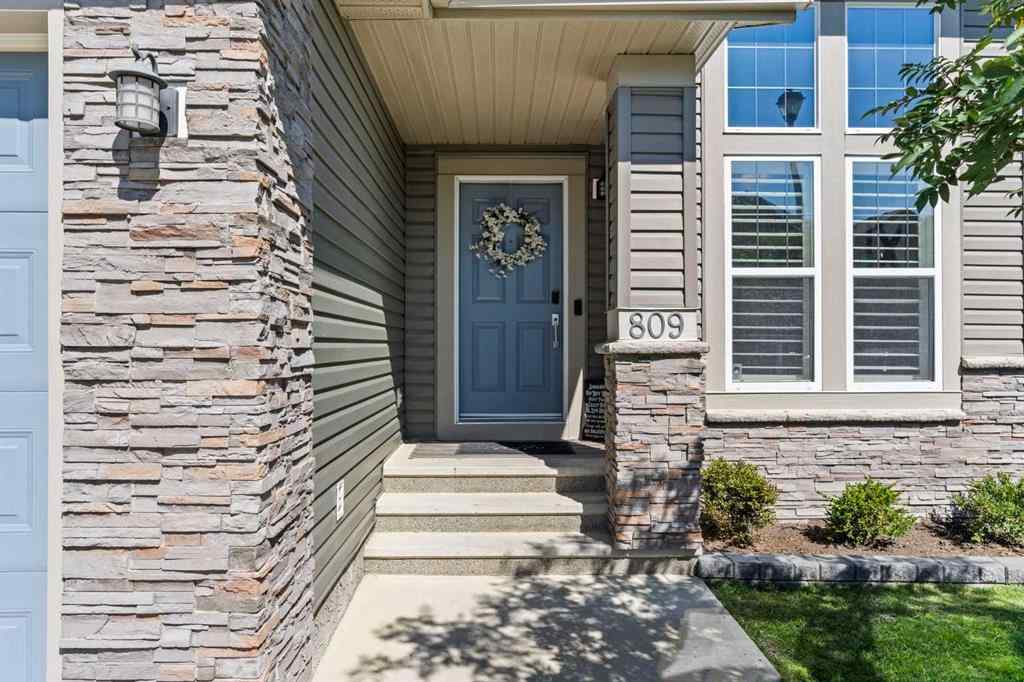 MLS® A2265373 - 809 Canoe Green SW in Canals Airdrie, Residential