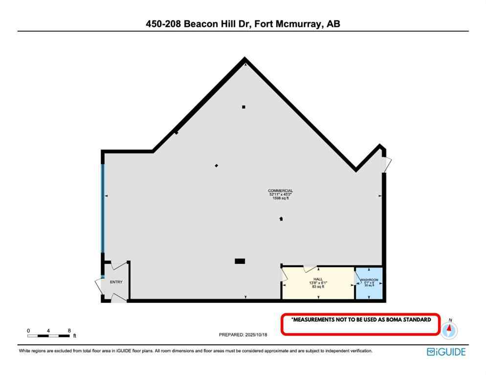 MLS® A2265411 - Unit #450 208 Beacon Hill Drive  in Beacon Hill Fort McMurray, Commercial