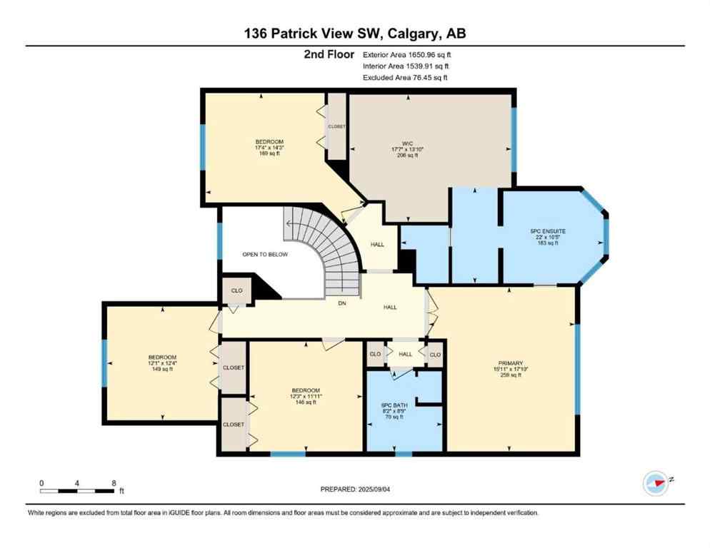 MLS® A2265421 - 136 Patrick View SW in Patterson Calgary, Residential