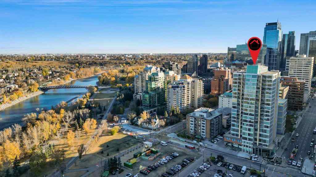 MLS® A2265432 - Unit #1708 888 4 Avenue SW in Downtown Commercial Core Calgary, Residential