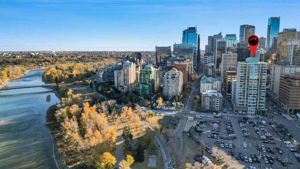 MLS® A2265432 - Unit #1708 888 4 Avenue SW in Downtown Commercial Core Calgary, Residential