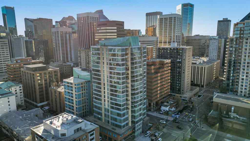 MLS® A2265432 - Unit #1708 888 4 Avenue SW in Downtown Commercial Core Calgary, Residential