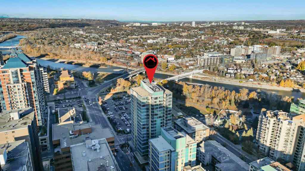 MLS® A2265432 - Unit #1708 888 4 Avenue SW in Downtown Commercial Core Calgary, Residential