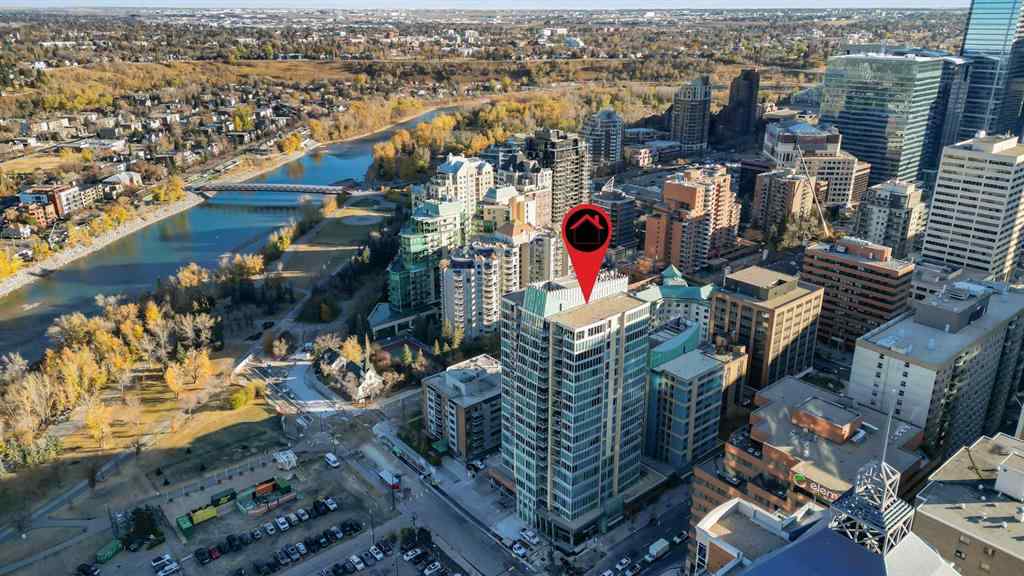 MLS® A2265432 - Unit #1708 888 4 Avenue SW in Downtown Commercial Core Calgary, Residential