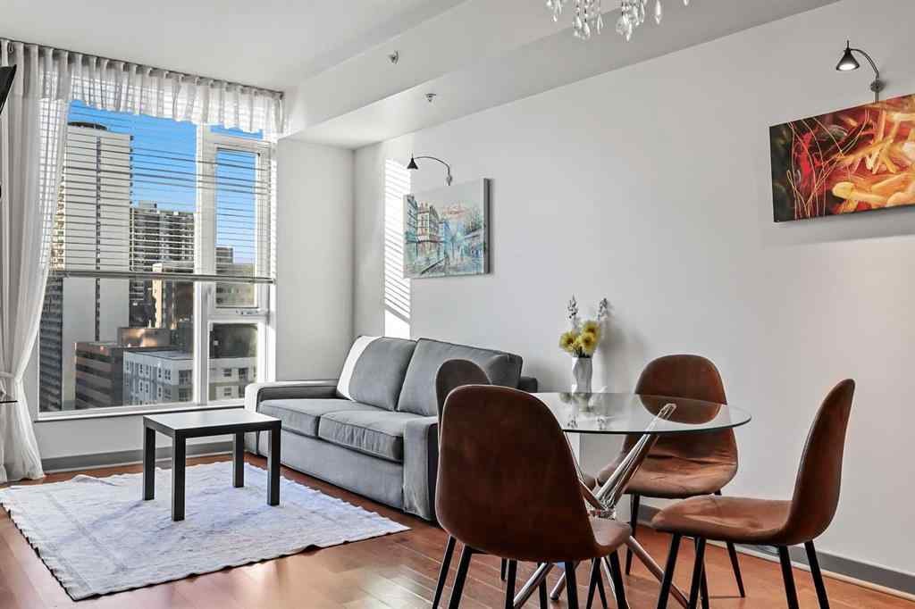 MLS® A2265432 - Unit #1708 888 4 Avenue SW in Downtown Commercial Core Calgary, Residential