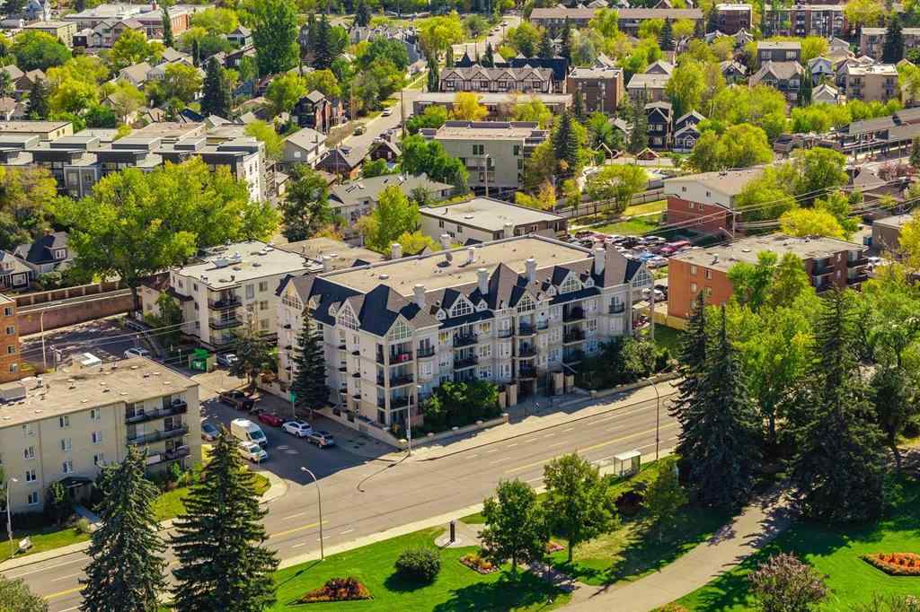 MLS® A2265445 - Unit #307 630 10 Street NW in Sunnyside Calgary, Residential