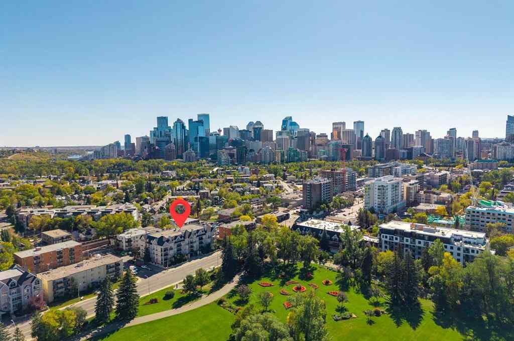 MLS® A2265445 - Unit #307 630 10 Street NW in Sunnyside Calgary, Residential