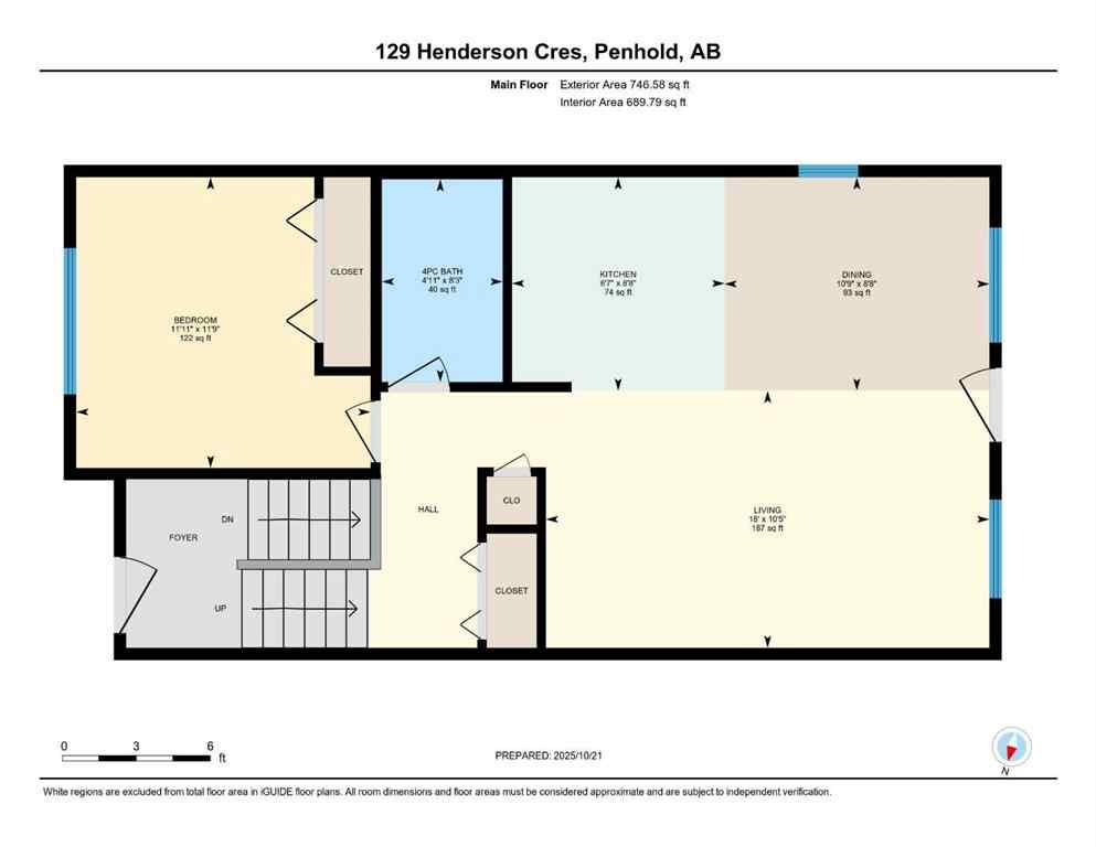 MLS® A2265460 - 129 Henderson Crescent  in Hawkridge Estates Penhold, Residential