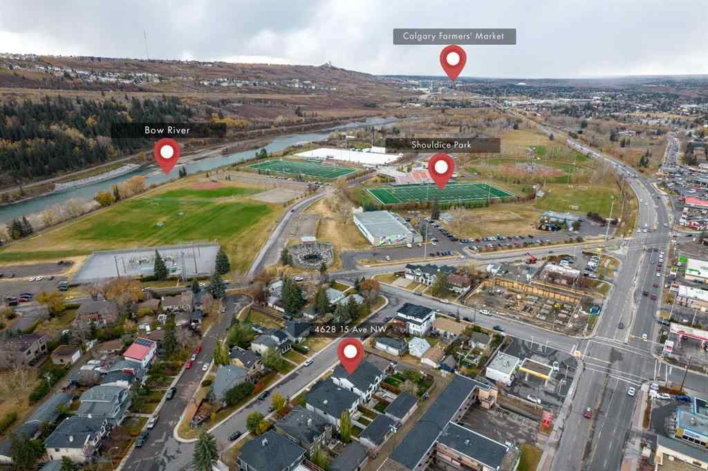 MLS® A2265469 - 4628 15 Avenue NW in Montgomery Calgary, Residential