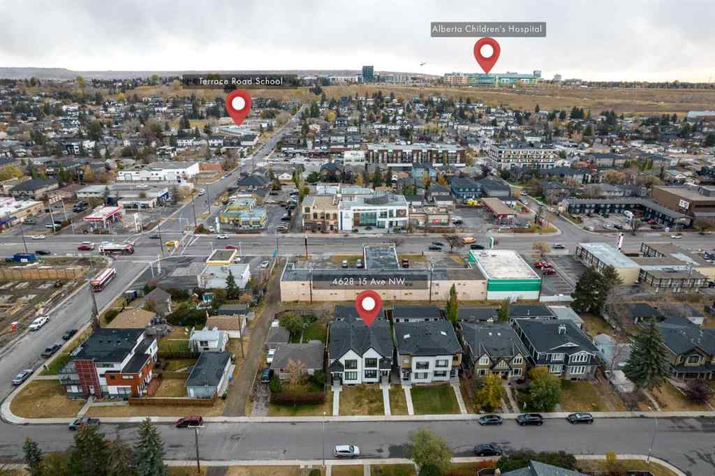MLS® A2265469 - 4628 15 Avenue NW in Montgomery Calgary, Residential