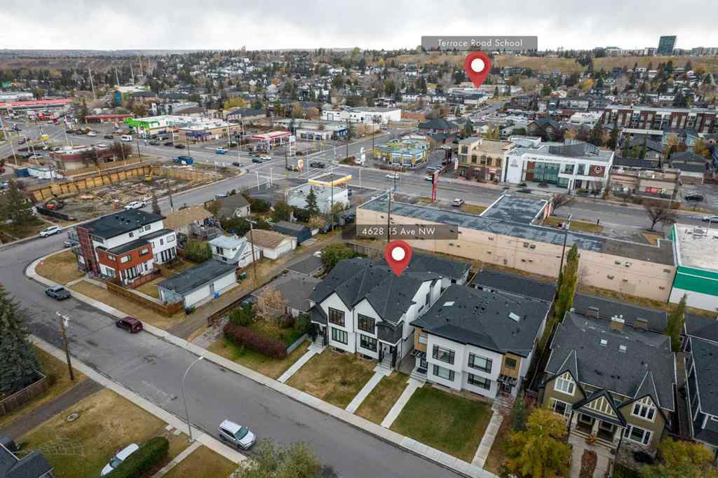 MLS® A2265469 - 4628 15 Avenue NW in Montgomery Calgary, Residential
