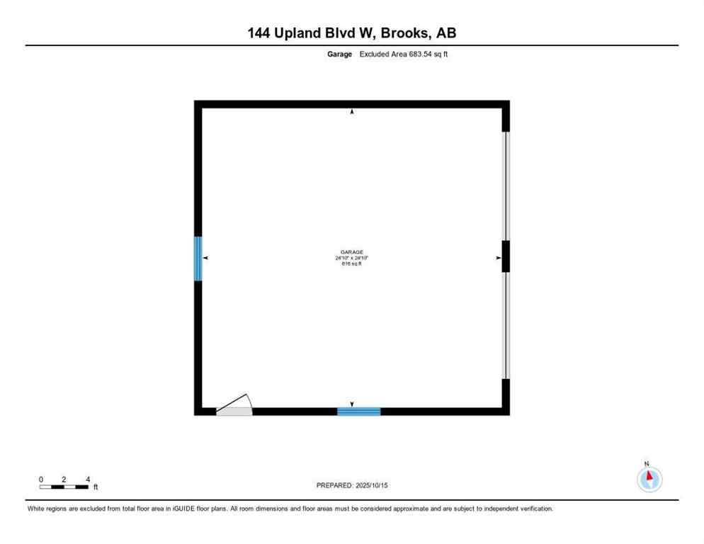 MLS® A2265470 - 144 upland Boulevard  in Uplands Brooks, Residential