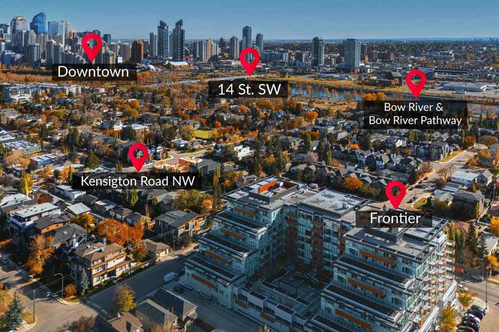 MLS® A2265516 - Unit #308 110 18A Street NW in West Hillhurst Calgary, Residential