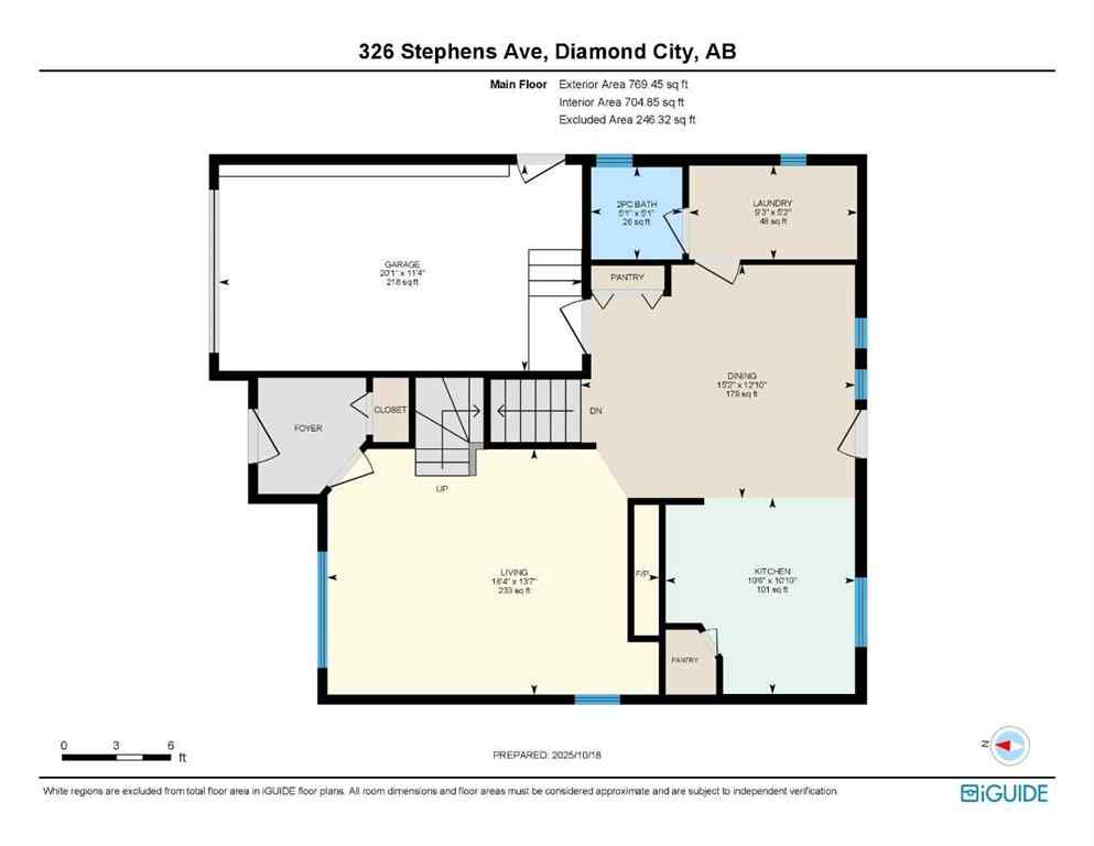 MLS® A2265547 - 326 Stephens Avenue  in NONE Diamond City, Residential