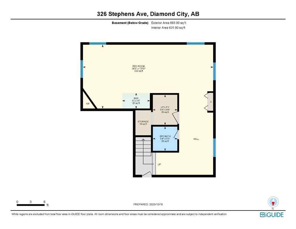 MLS® A2265547 - 326 Stephens Avenue  in NONE Diamond City, Residential