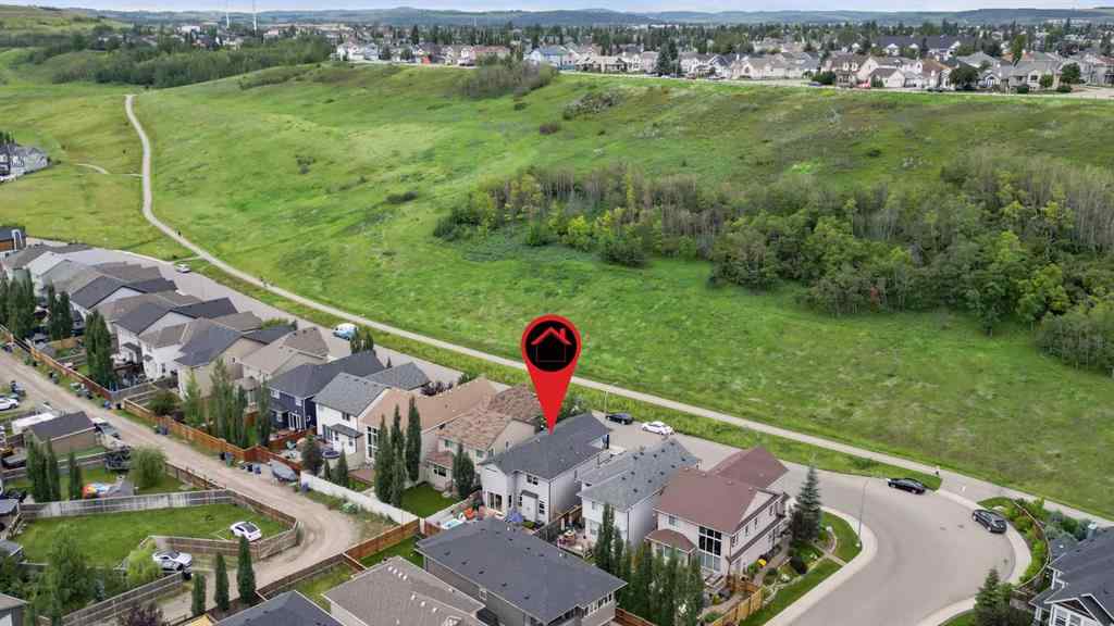 MLS&reg; # A2265578 - 160 Chaparral Valley View SE in Chaparral Calgary, Residential Open Houses