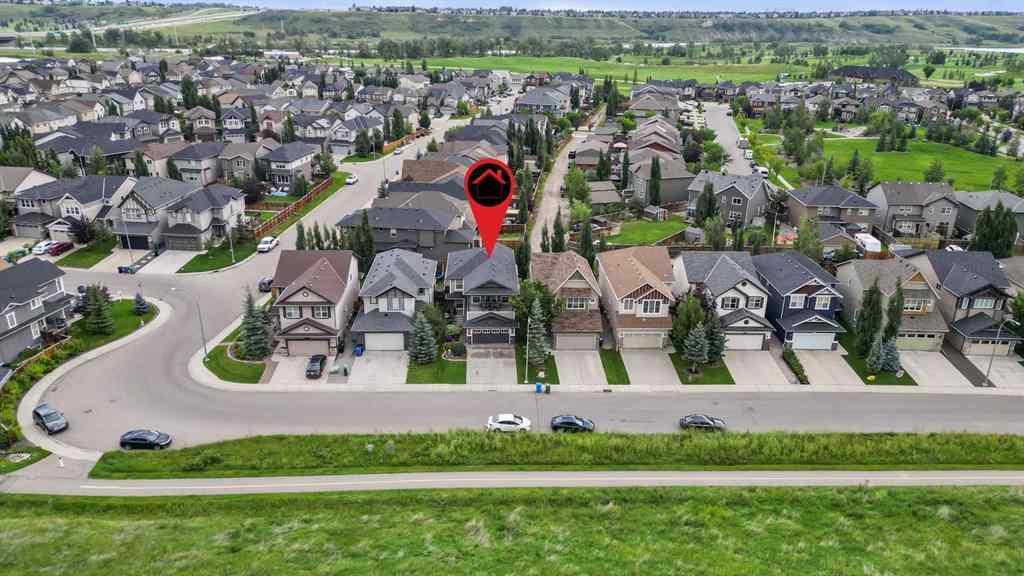 MLS&reg; # A2265578 - 160 Chaparral Valley View SE in Chaparral Calgary, Residential Open Houses