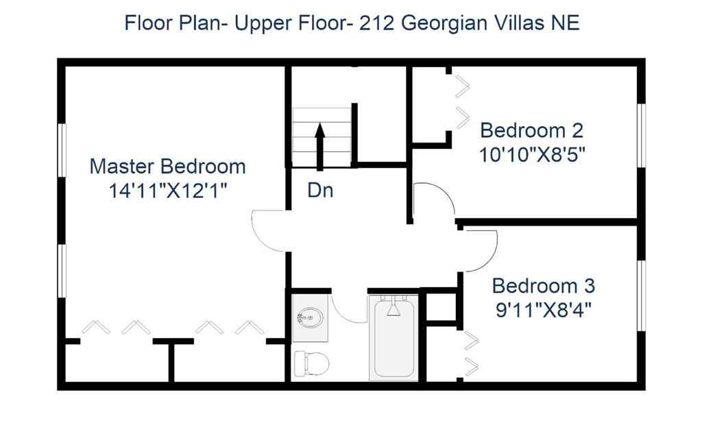MLS® A2265583 - 212 Georgian Villas NE in Marlborough Park Calgary, Residential