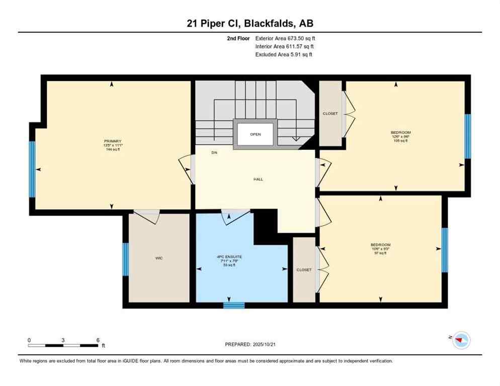 MLS® A2265593 - 21 Piper Close  in Panorama Estates Blackfalds, Residential
