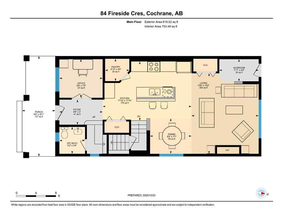 MLS® A2265612 - 84 Fireside Crescent  in Fireside Cochrane, Residential