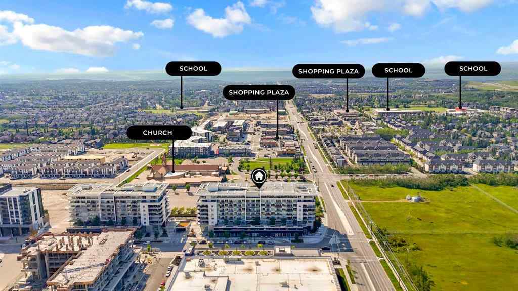 MLS® A2265637 - Unit #713 8505 Broadcast Avenue SW in West Springs Calgary, Residential