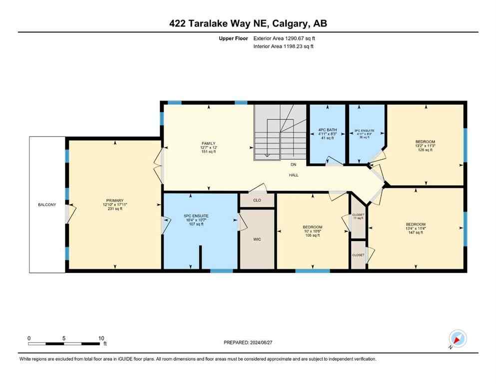 MLS® A2265638 - 422 Taralake Way NE in Taradale Calgary, Residential