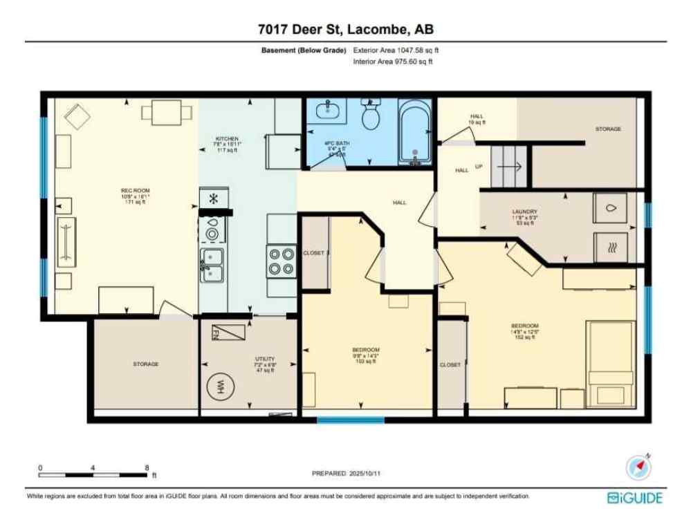 MLS® A2265647 - 7017 Deer Street  in College Heights Lacombe, Residential