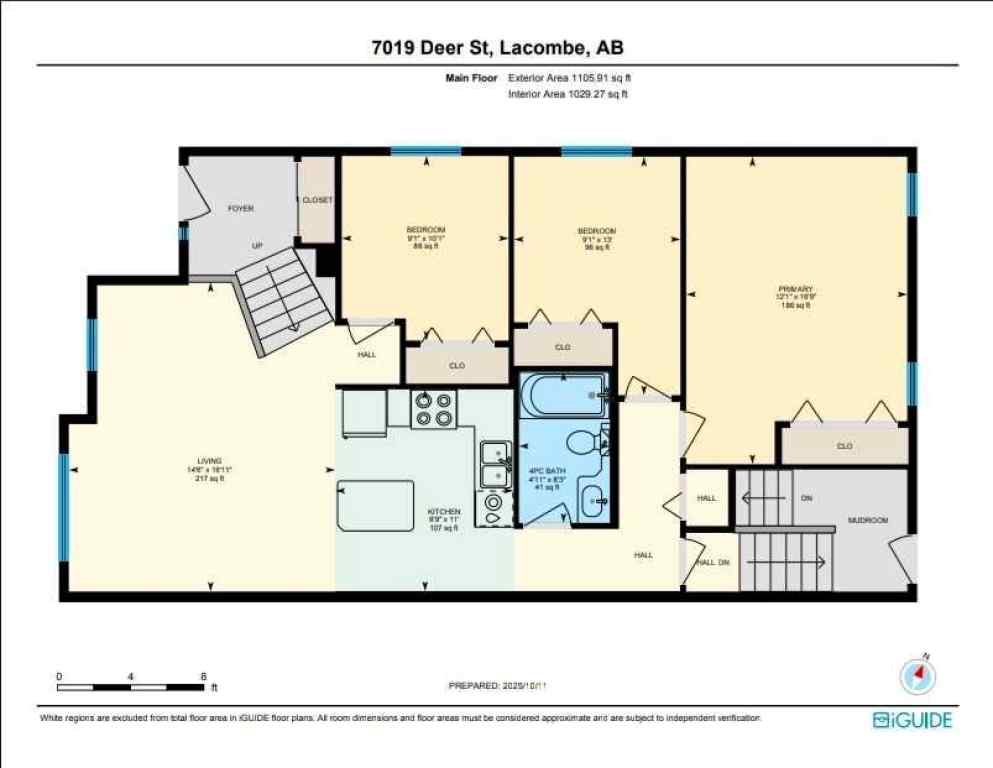 MLS® A2265650 - 7019 Deer Street  in College Heights Lacombe, Residential