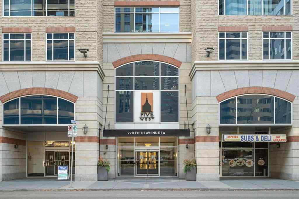 MLS® A2265668 - Unit #1806 920 5 Avenue SW in Downtown Commercial Core Calgary, Residential
