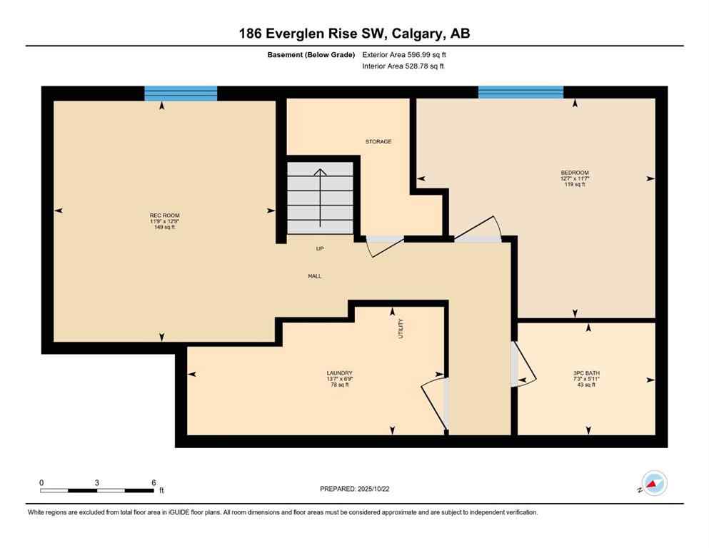 MLS® A2265696 - 186 Everglen Rise SW in Evergreen Calgary, Residential