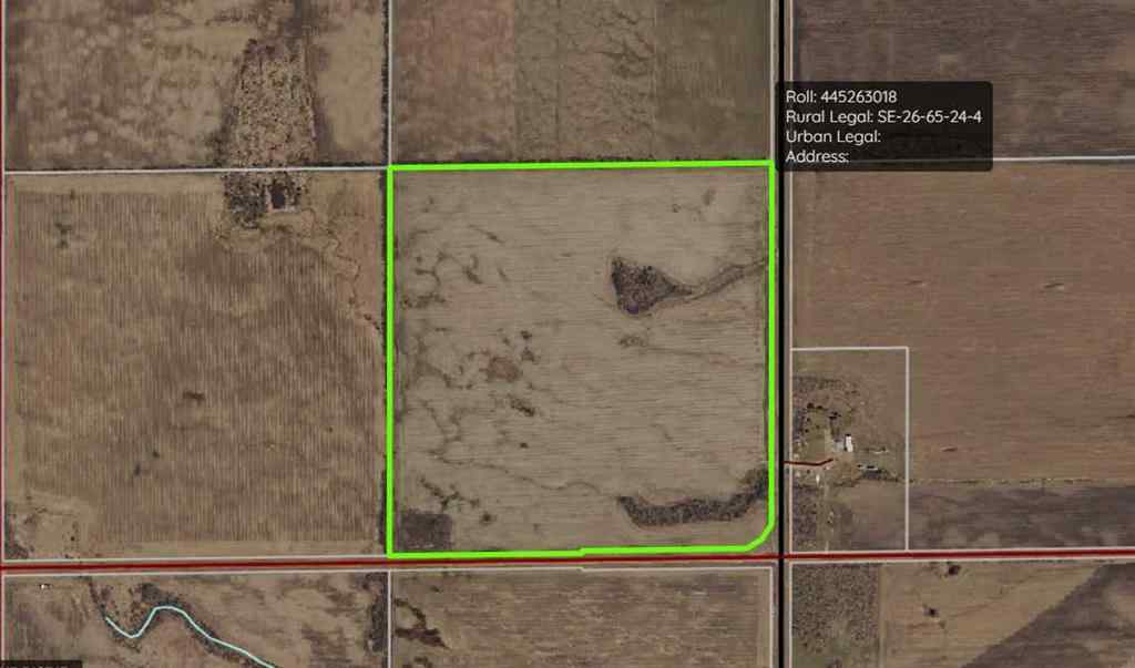 MLS® A2265704 - 654000 Highway 812   in NONE Rural Athabasca County, Land